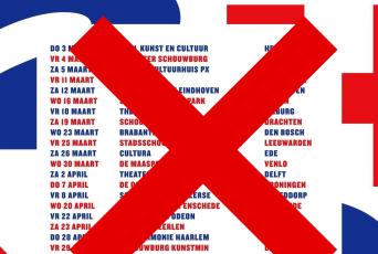 theatertournee geannuleerd